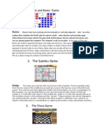 The Dots and Boxes Game