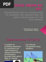 Executive Order No 436
