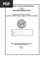 Download LTMMetodePenelitianBSIbyMaiiaDwiLestariSN131915080 doc pdf