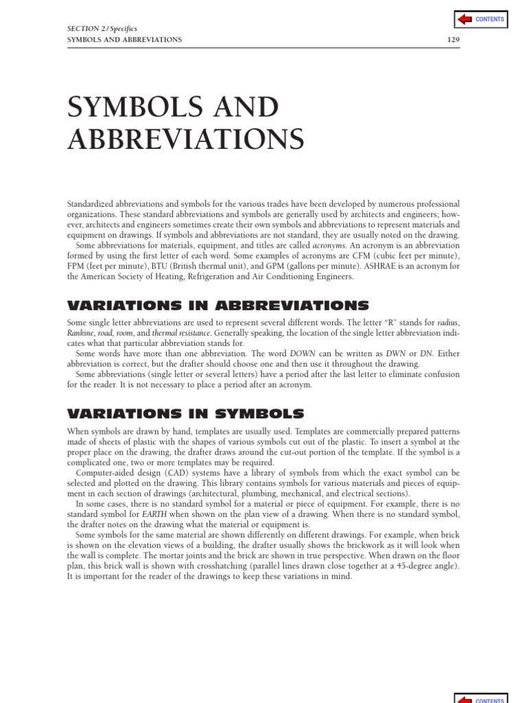 116524333 Symbols Abbreviations ASHRAE Architectural Site Plan Welding 