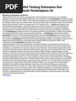 Download Pendapat Para Ahli Tentang Kelemahan Dan Keunggulan Metode Pembelajaran Ctl by Akhdan Ramadhan SN131919744 doc pdf