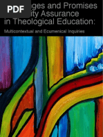 Download 2013 Challenges and Promises of Quality Assurance in Theological Education - BY WOCATI by World Conference of Associations of Theological Institutions WOCATI SN131920829 doc pdf