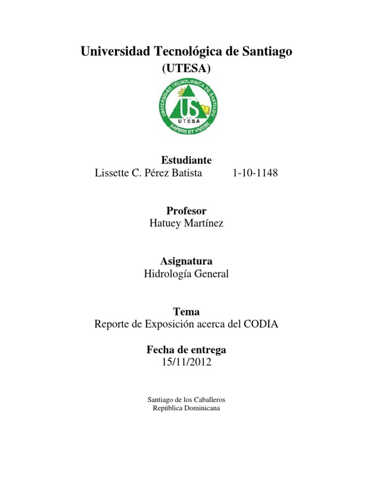 Reporte sobre el CODIA en RD | PDF | Arquitecto | República Dominicana