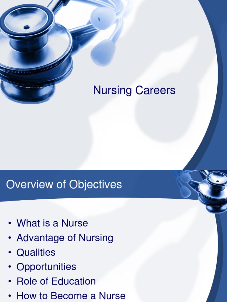 career day presentation ideas nurse
