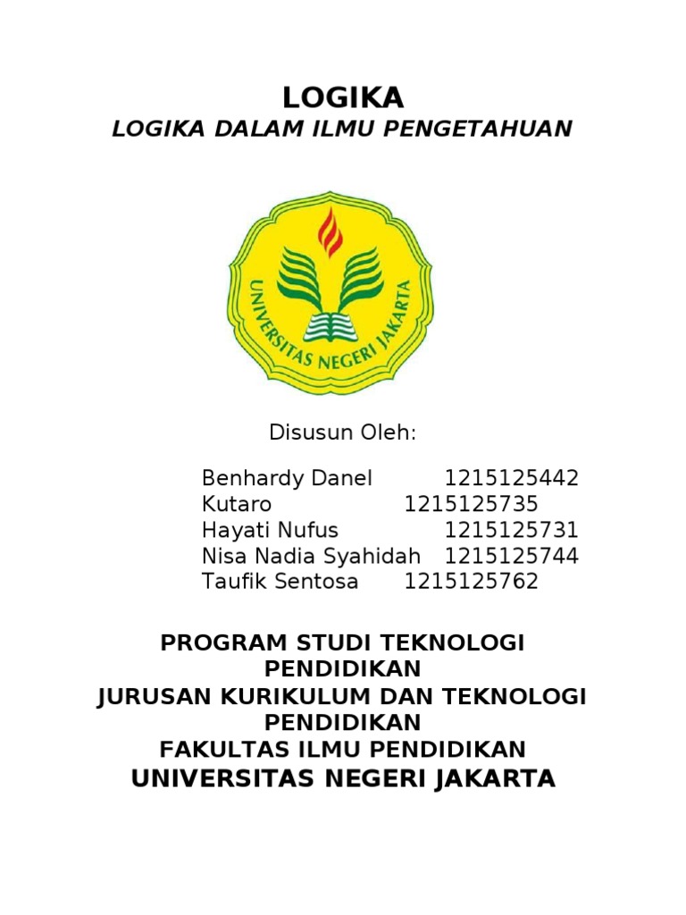 MAKALAH LOGIKA