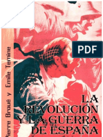 P Broue y Emile Temine La Revolucion y La Guerra de Espana