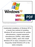 08-XP Unattended Installation PDF