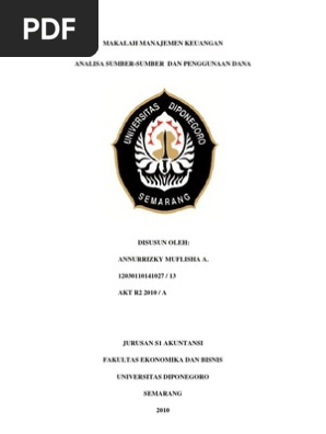 Makalah Manajemen Keuangan