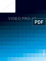 Video Pro x2 Manual