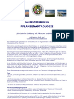 Jahresausbildung PflanzenAstrologie 2014