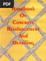 Handbook on Concrete Reinforcement and Detailing