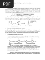 Organic Qualitative Analysis Aldehydes and Ketones