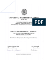 Oriella Orazi Mistica Cristiana e Mistica Buddista Una Conoscenza Che Prefigura Una Possibile Unione