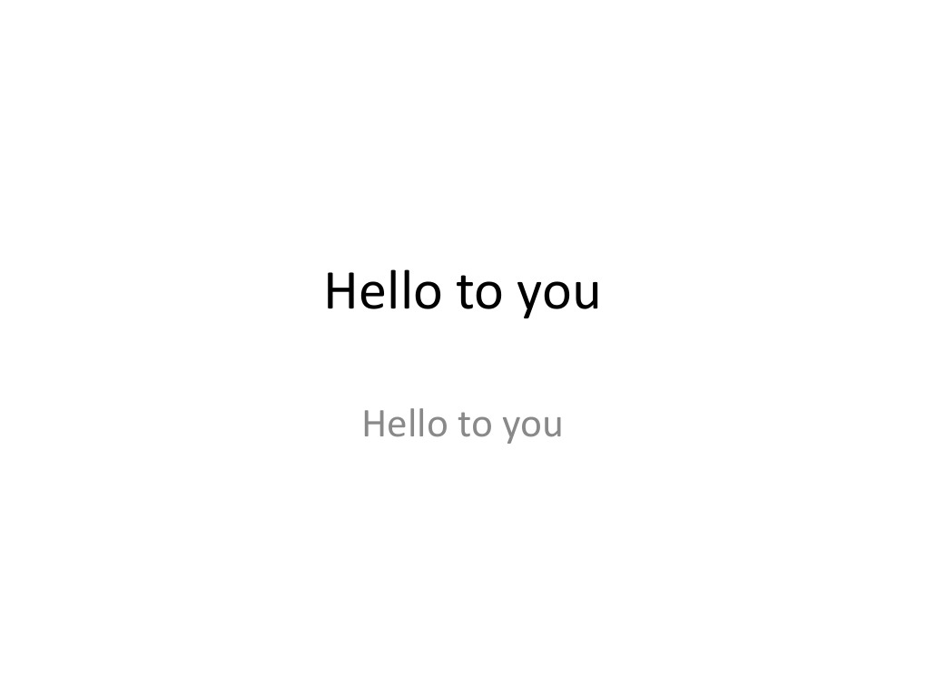 Greetings and Introductions | PDF