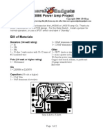 GGG Lm3886 Amp