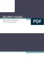 Security Issues: Prepared by Ashis Mitra For B. Com Students