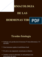 Farmacologia Tiroidea