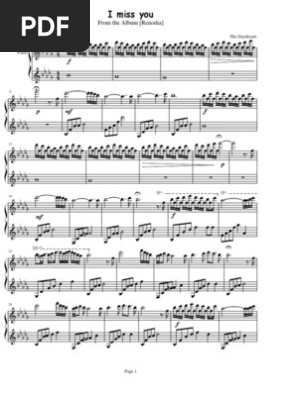The Daydream - I Miss You | PDF