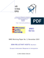 Uehr Working Papers: MMO Series