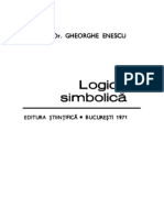 Gheorghe Enescu - Logica SimbolicaGheorghe Enescu - Logica Simbolica