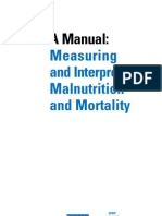 WFP CDC A Manual Measuring and Interpreting Malnutrition and Mortality