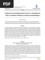 ergonomia atividade