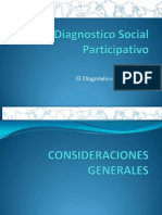 Diagnostico Social Participativoel Diagnostico de La Comunidad