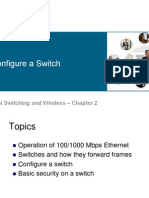 Configure and Secure a CCNA Switch