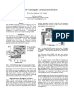SiGe BiCMOS Technology for Communication Products Sige_tech_for_comm_prods