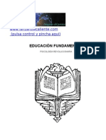 Samael Aun Weor-Educacion - Fundamental (Material Didáctico de Apoyo para Conferencias y Actividades de Los Institutos de Gnosis)