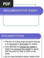 ARGUMENTATIVE ESSAY POWERPOINT.ppt