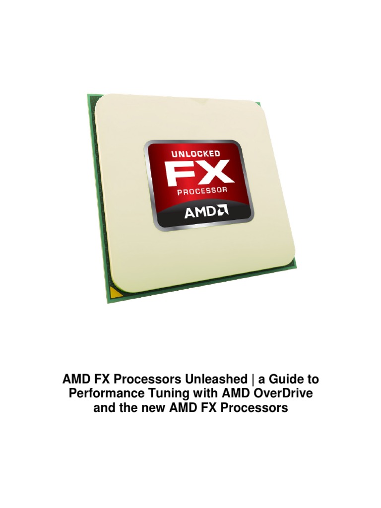 AMD FX Performance Tuning Guide | PDF | Advanced Micro Devices | Bios, image size:768x1024