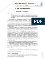 Resolución de 10 de octubre de 2011, de la Dirección General de Transporte Terrestre, por la que se establece la imagen distintiva de los autobuses adscritos a la red de servicios públicos de transporte