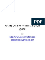 ANSYS 14.5 For Win Installation Guide