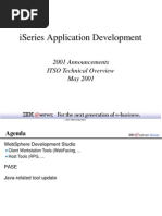 iSeries Application Development