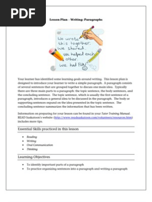  Writing Paragraphs