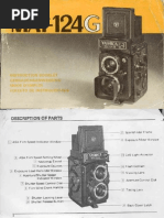 Yashica Mat 124 User S Manual Camera Flash Photography