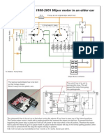 Wiring For Camaro 1998-2001 Wiper Motor in An Older Car