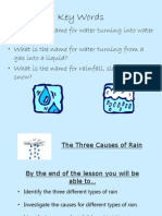 3 Types of Rain