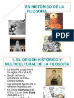 Clase 1 El Origen Historico de La Filosofia