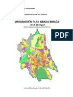Urbanisticki Plan Grada Bihaca 2010-2030 God