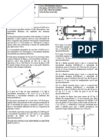 Lista de Exercicios de Estática Dos Fluidos