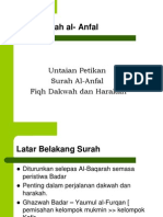 Nota Tafsir Surah Al Anfal