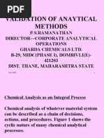 Download Validation of Analytical by Dr Prashant Shihora SN13203260 doc pdf