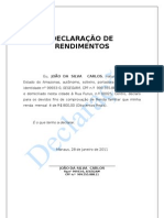 Modelo de Declaracao de Rendimentos Autonomo (1)