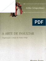 Arthur Schopenhauer- A Arte de Insultar