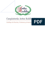Catalogo Artes Robles