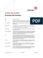 Brocade SAN Glossary