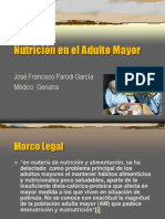 Nutrición en El Adulto Mayor para Curso