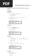 Soal Transformasi Geometri Kelas 9 SMP